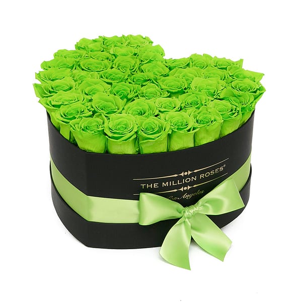Custom design heart flower box