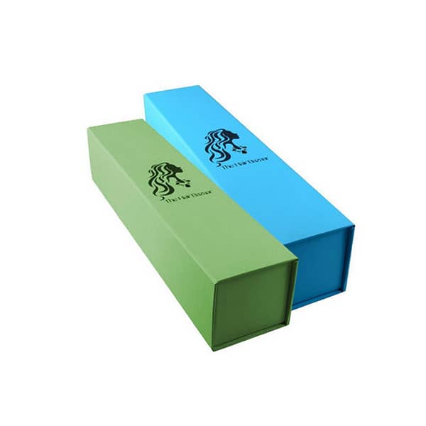 Rectangle magnetic paper hair box packaging