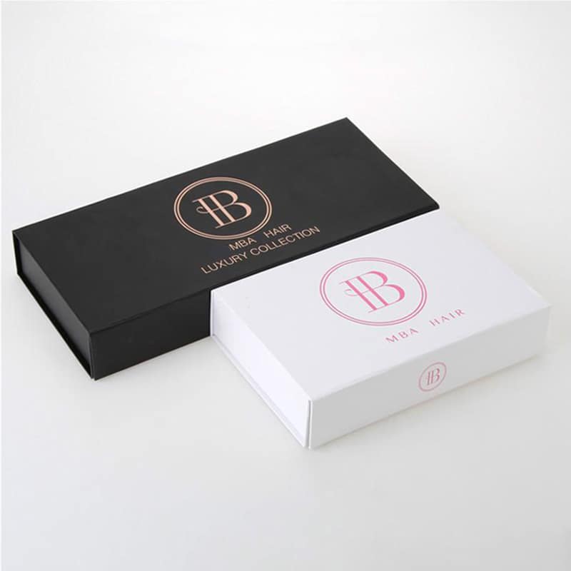 hair box packaging custom